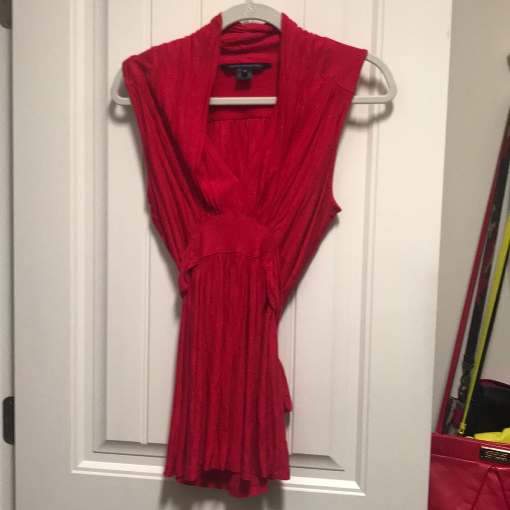 Tie back tank top